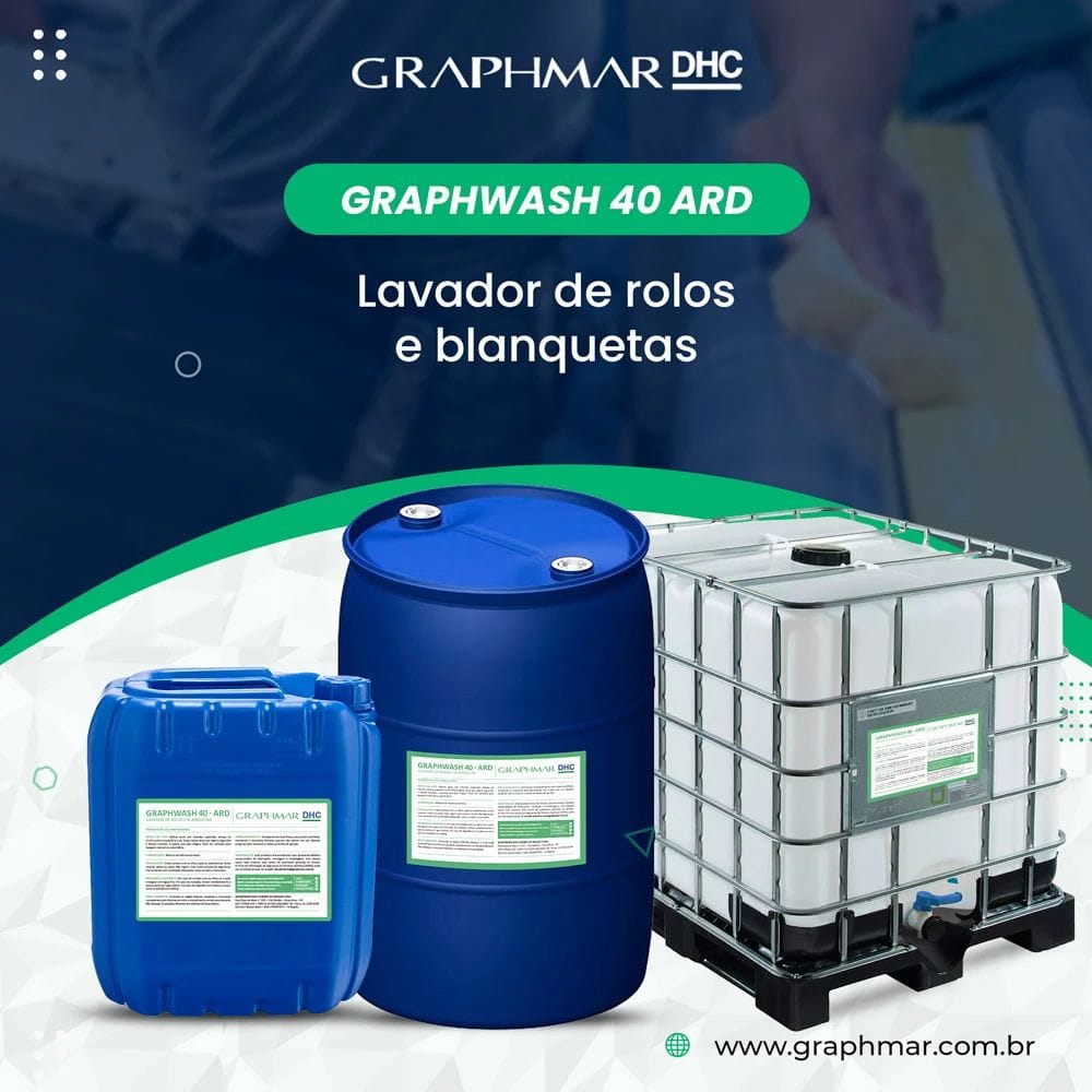 Lavador de Rolaria e Blanquetas - GRAPHWASH 40 ARD