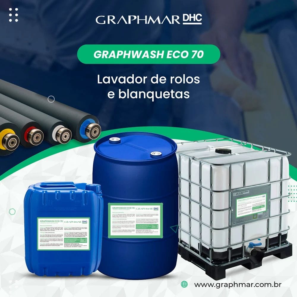 Lavador de Rolaria e Blanquetas - GRAPHWASH ECO 70